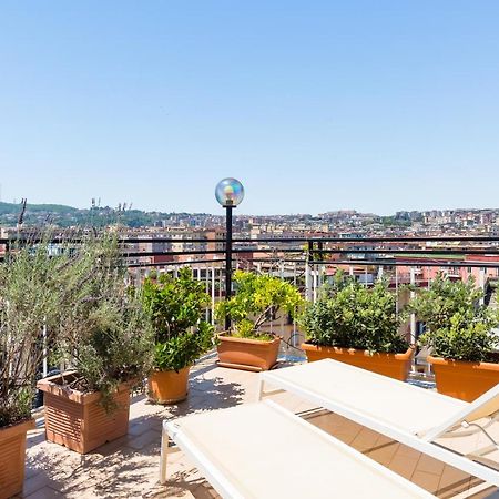 N'Attic A Vomero Penthouse Terrace By Napoliapartments Εξωτερικό φωτογραφία