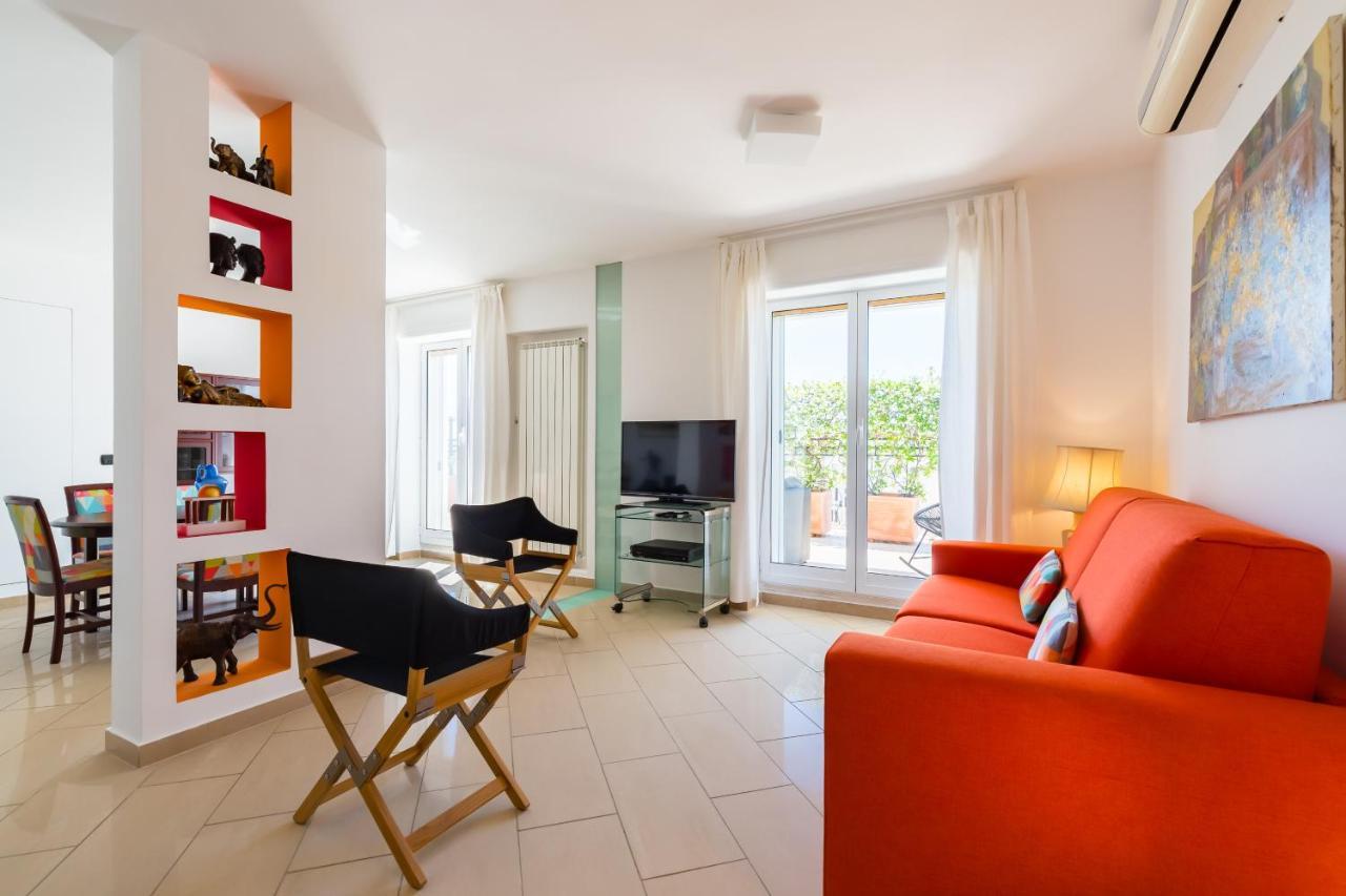 N'Attic A Vomero Penthouse Terrace By Napoliapartments Εξωτερικό φωτογραφία